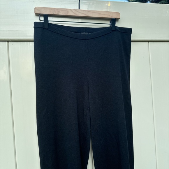Eileen Fisher Silk/Cotton Knit Pant - Picture 4 of 5